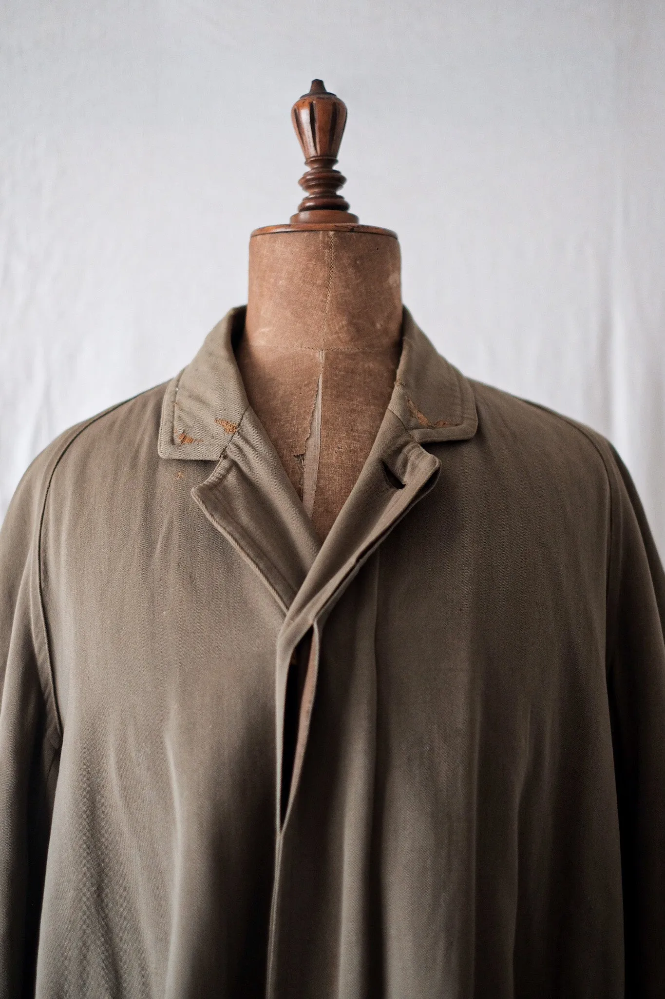 【~10's】French Antique Wool Gabardine Hunting Coat