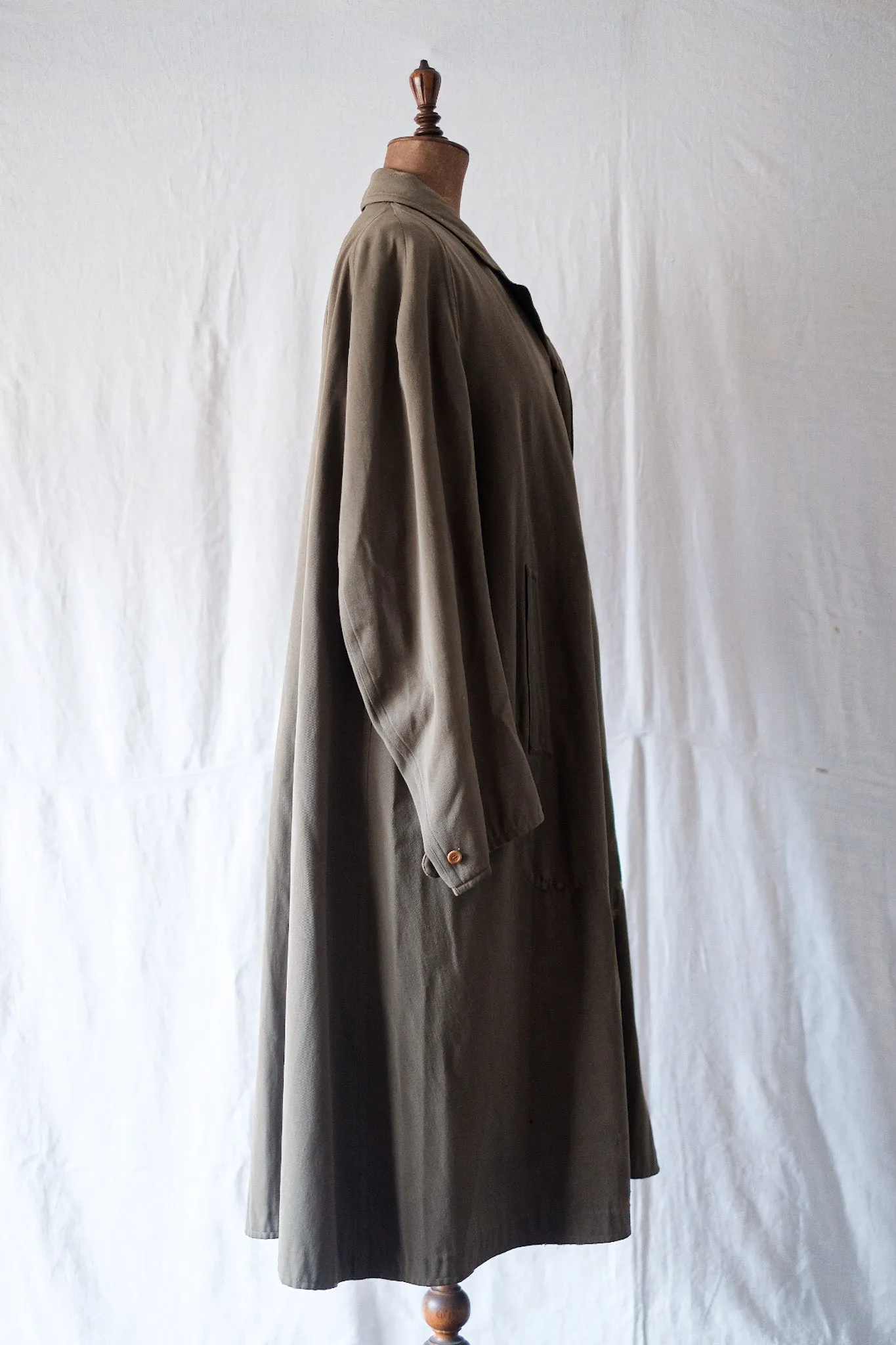 【~10's】French Antique Wool Gabardine Hunting Coat