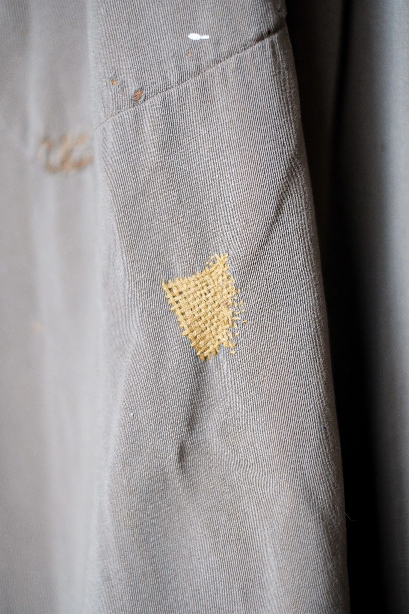 【~10's】French Antique Wool Gabardine Hunting Coat