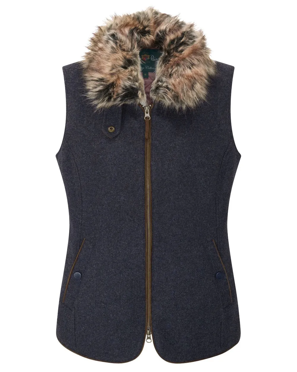 Alan Paine Surrey Ladies Tweed Gilet