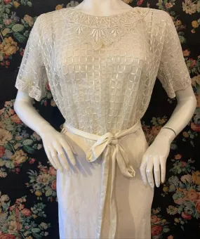 Amazing 1930's slip with top