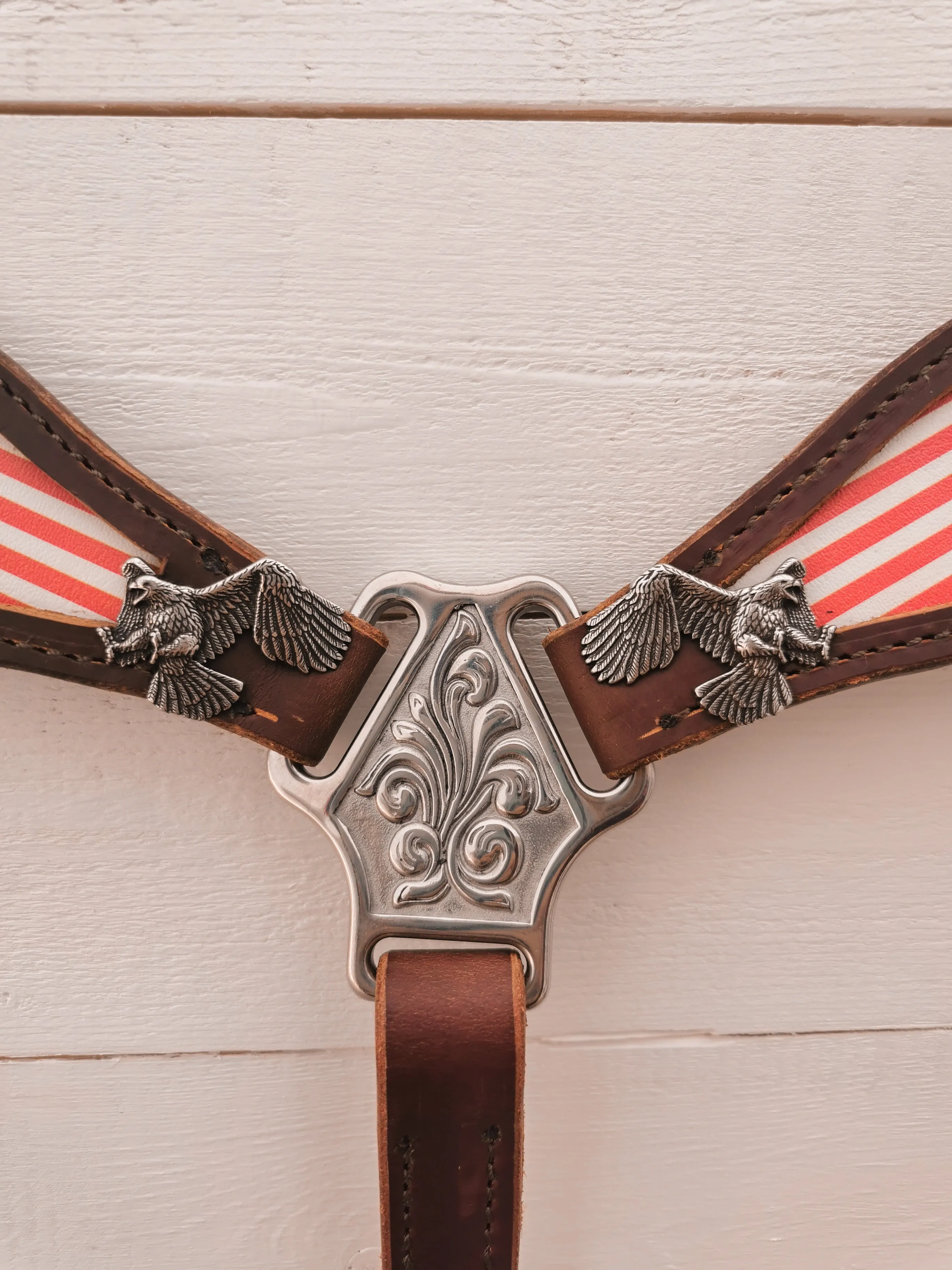 American pride inlay western breast collar