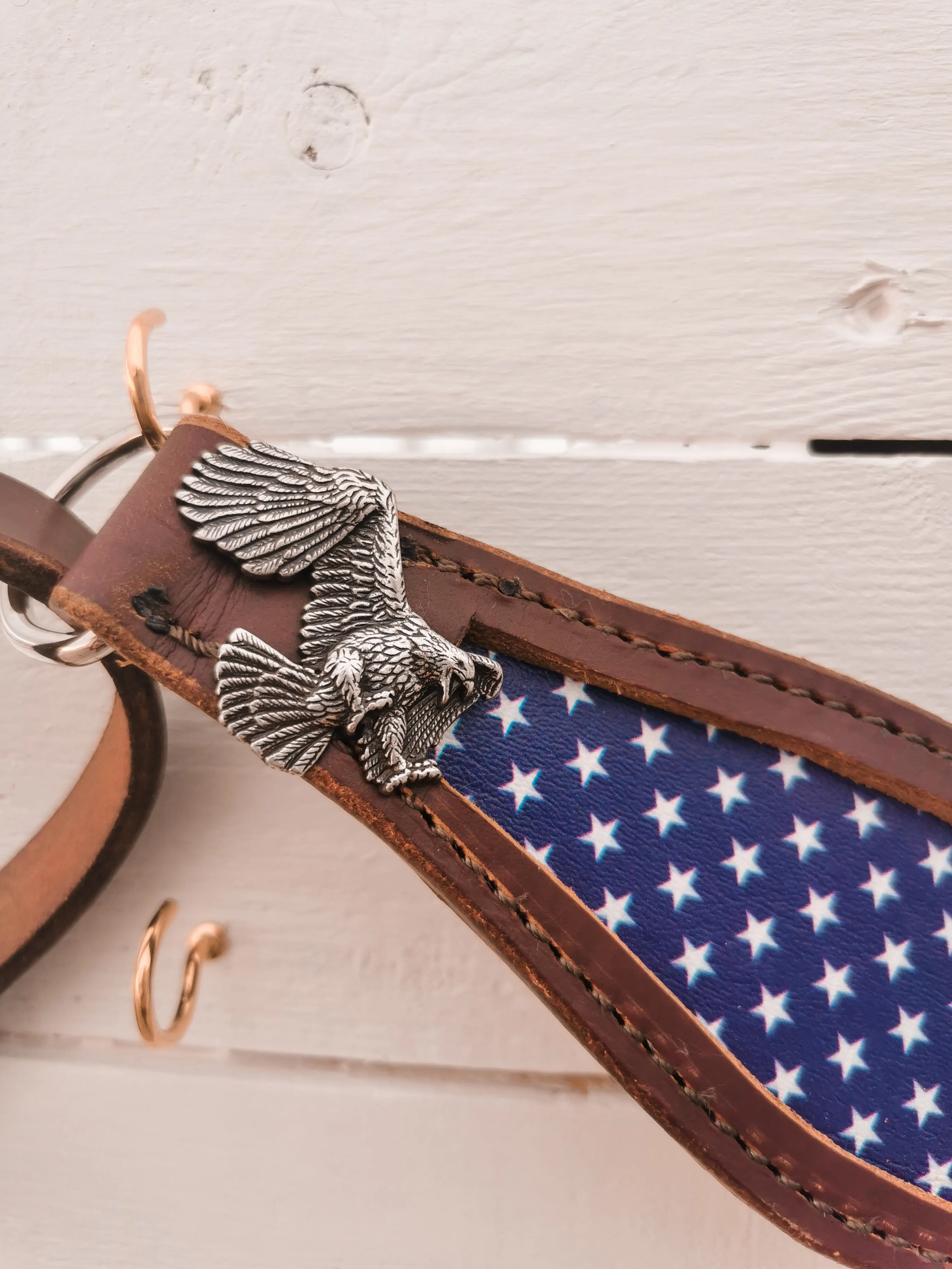 American pride inlay western breast collar