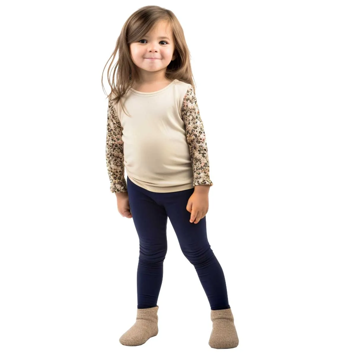 Baby Girls Jeggings | Leggings | Plain Colours | Navy | 2 - 5 Years | 2I