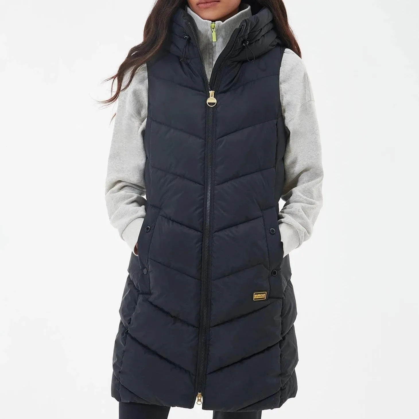 Barbour International Boston Gilet In Black