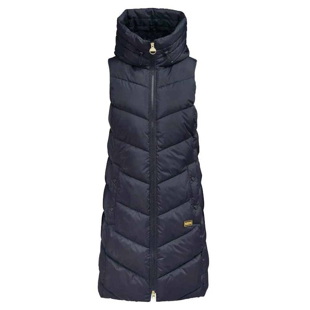 Barbour International Boston Gilet In Black