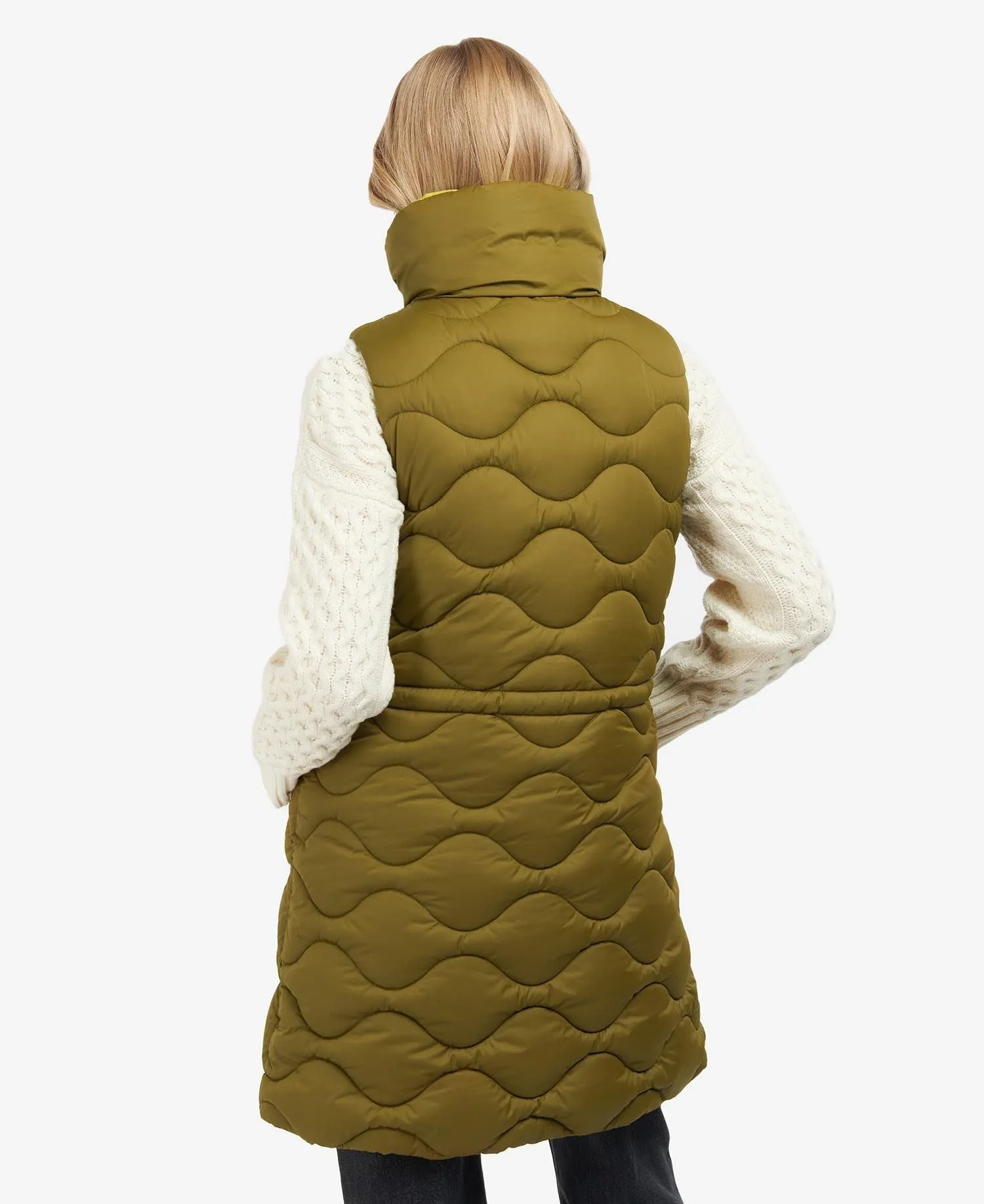 Barbour Women's Reversible Shelly Gilet - Green