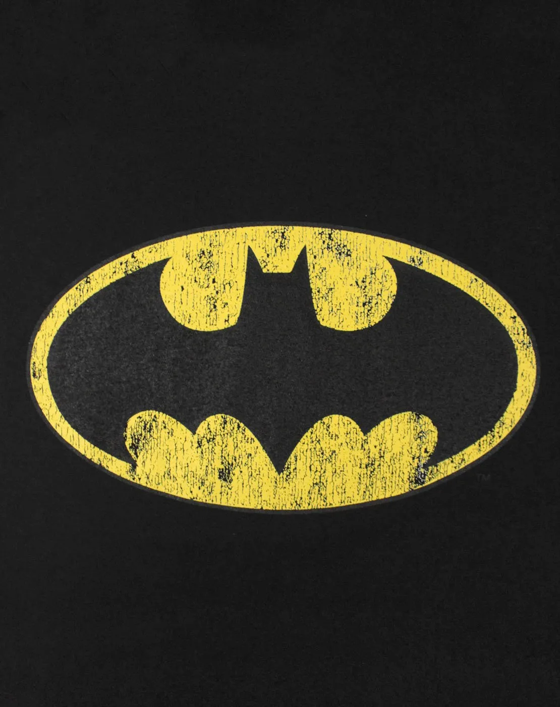 Batman Distressed Logo Men's Vest