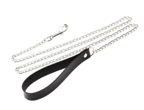 Black Leather Leash