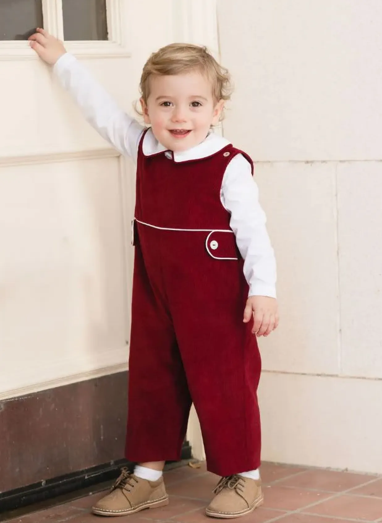 Boy Avignon Overall Set (Baby)