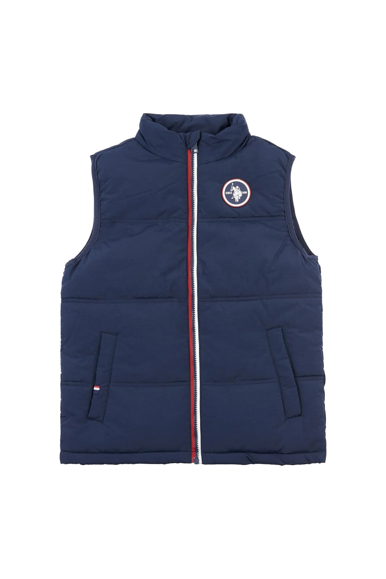 Boys Bellow Gilet in Navy Blue