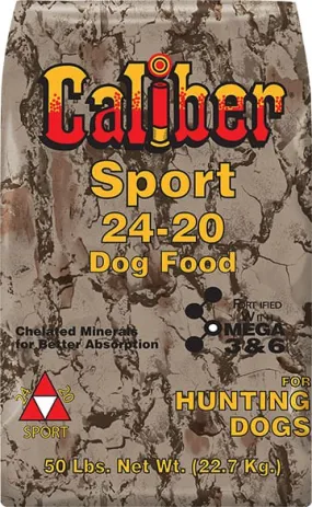 Caliber Sport 24-20 Dog Food (Camo Bag)