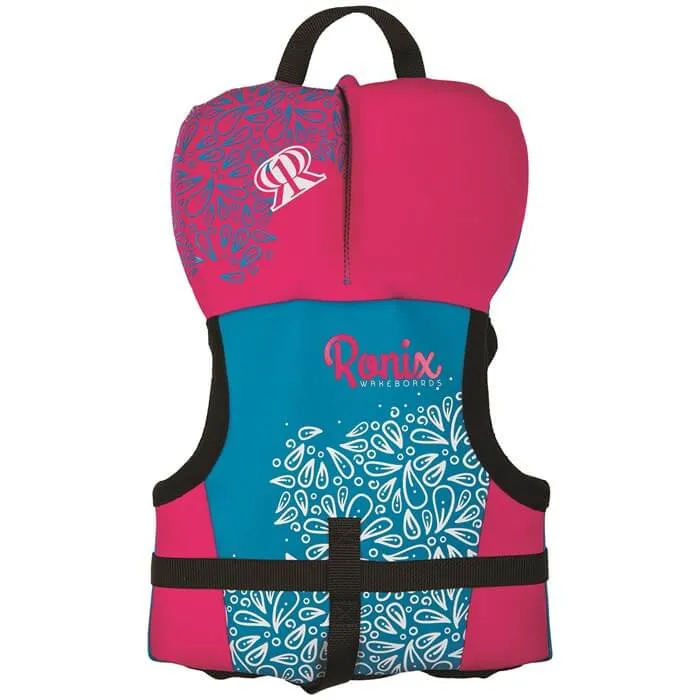 Children's wakeboarding vest Ronix August CGA - Girls' 2023, blue/pink