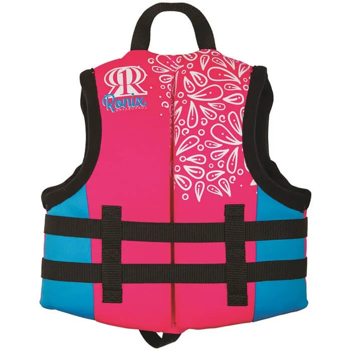 Children's wakeboarding vest Ronix August CGA - Girls' 2023, blue/pink