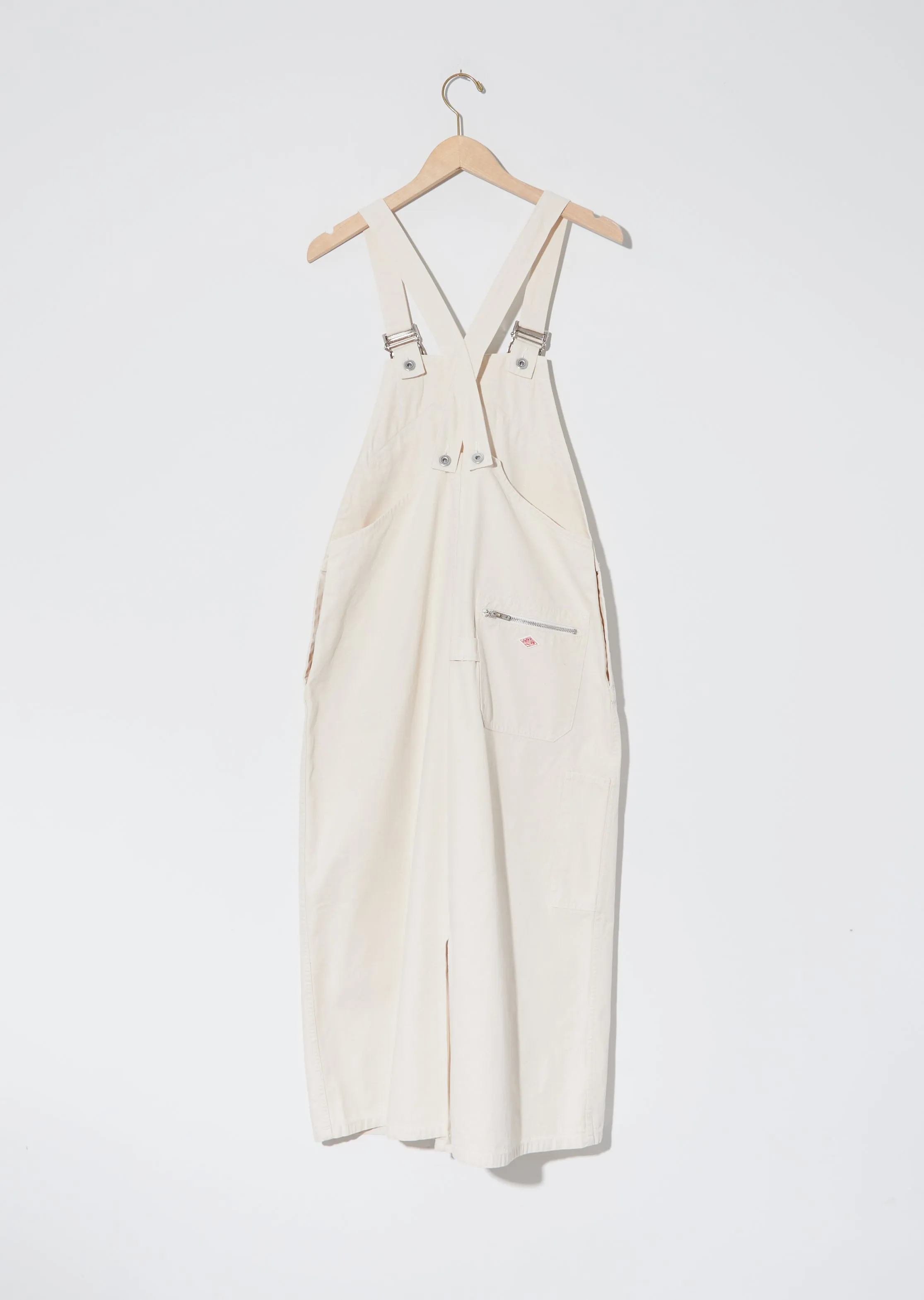 Cotton Serge Overall Dress