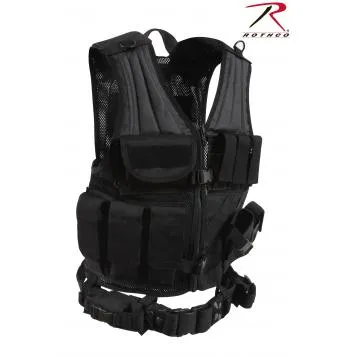 Cross Draw MOLLE Tactical Vest