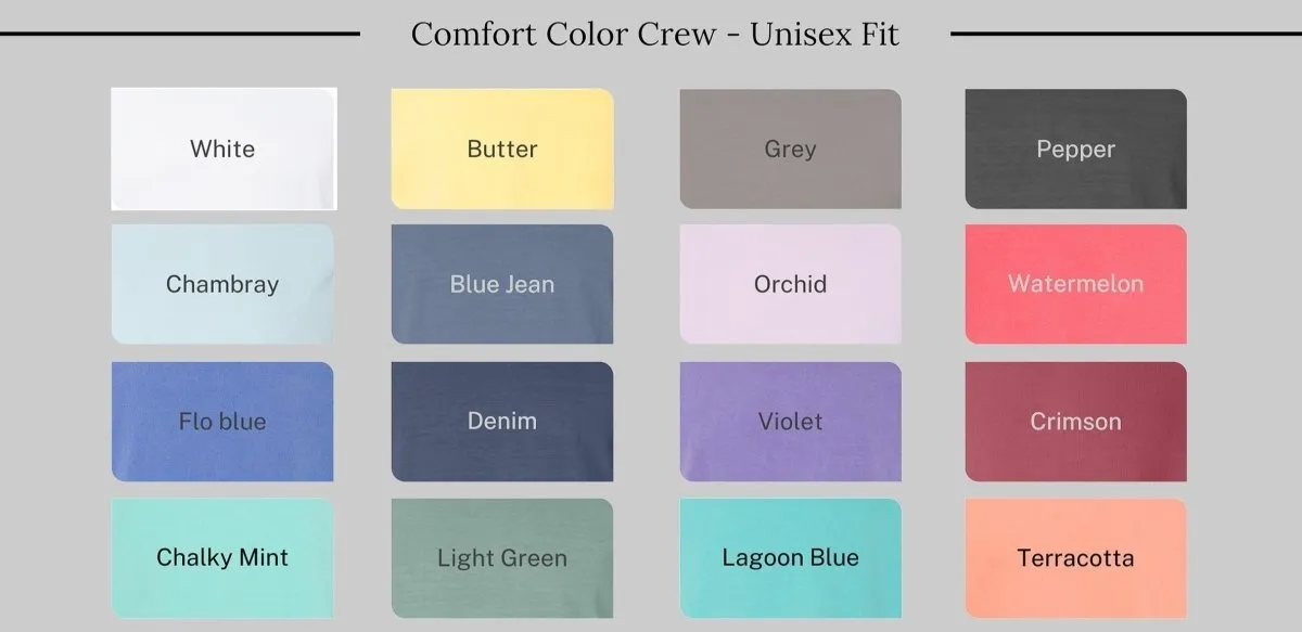 Dance Life Comfort Colors Crew