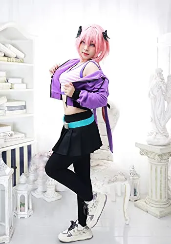 DAZCOS Womens Astolfo Memories of Trifas Cosplay Costume (Medium)