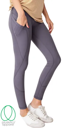 Deep Pockets Leggings - Titanium