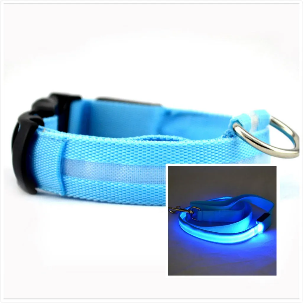 Dog LED luminous collar / Collar luminoso LED para perros