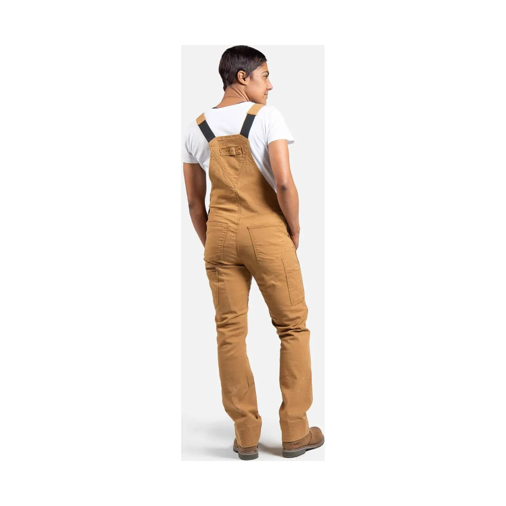 Dovetail Women's Freshley Overall - Saddle Brown