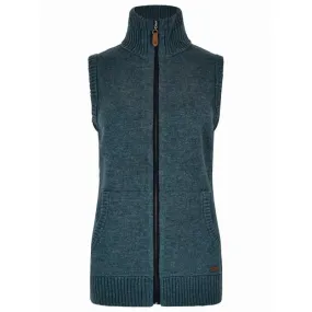 Dubarry Sheedy Ladies Wool Blend Gilet - Dark Pebble