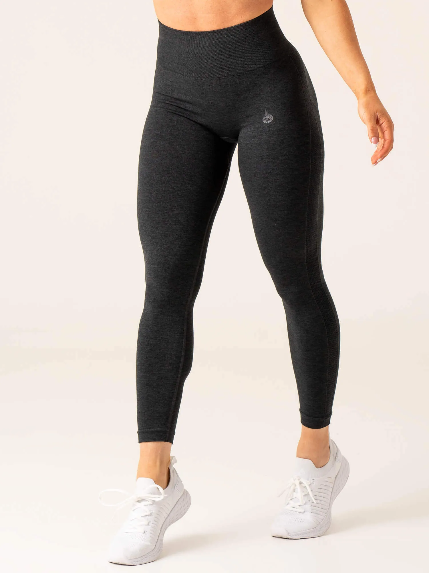 Evolve Seamless Leggings - Black Marl