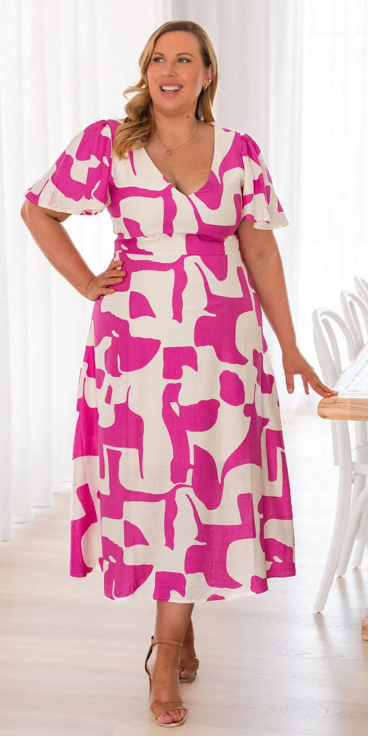 Farah dress - pink