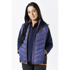 Firefoot Gilet Ladies Navy/Orange