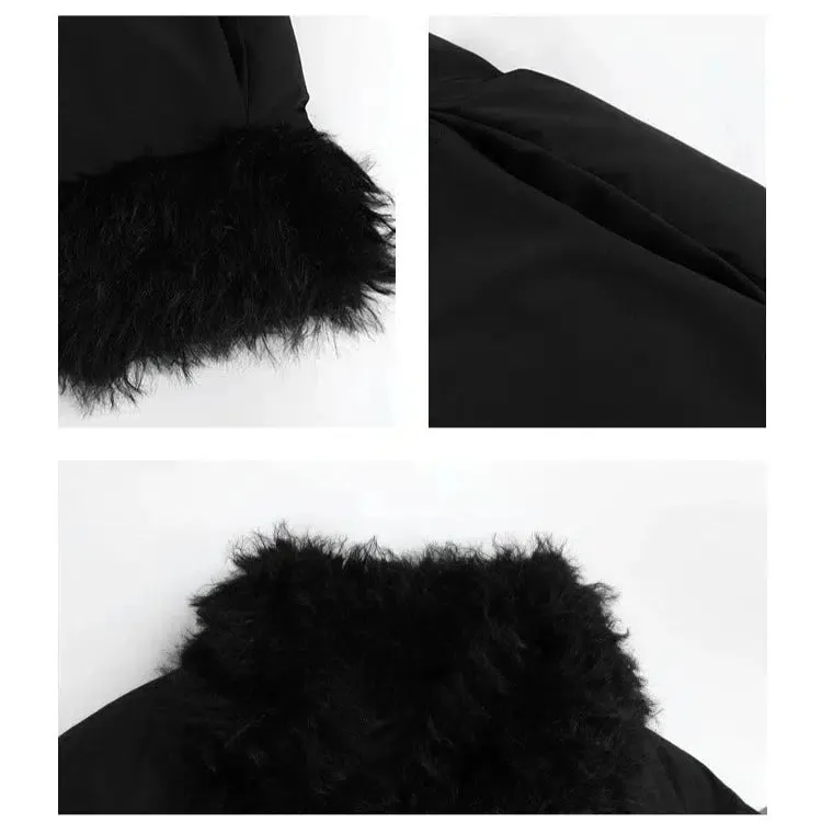 Fur-Collar Insulated Jacket