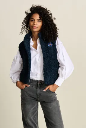 GILET - Teddy Love Navy