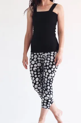 Hand Painted Leggings or Crops - Natural Bubbles