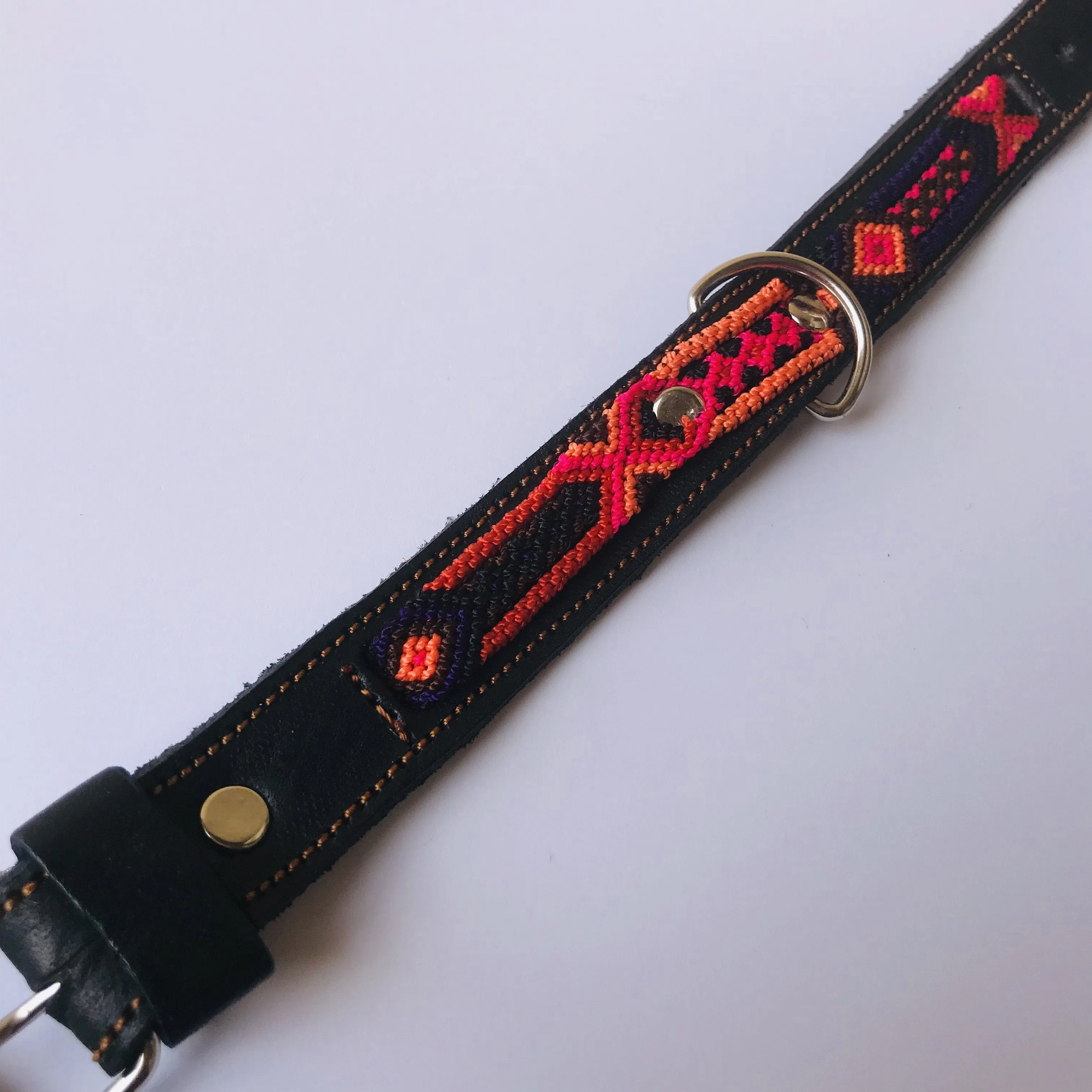 Hand Woven Dog Collar XXS for Cats and Mini Breeds