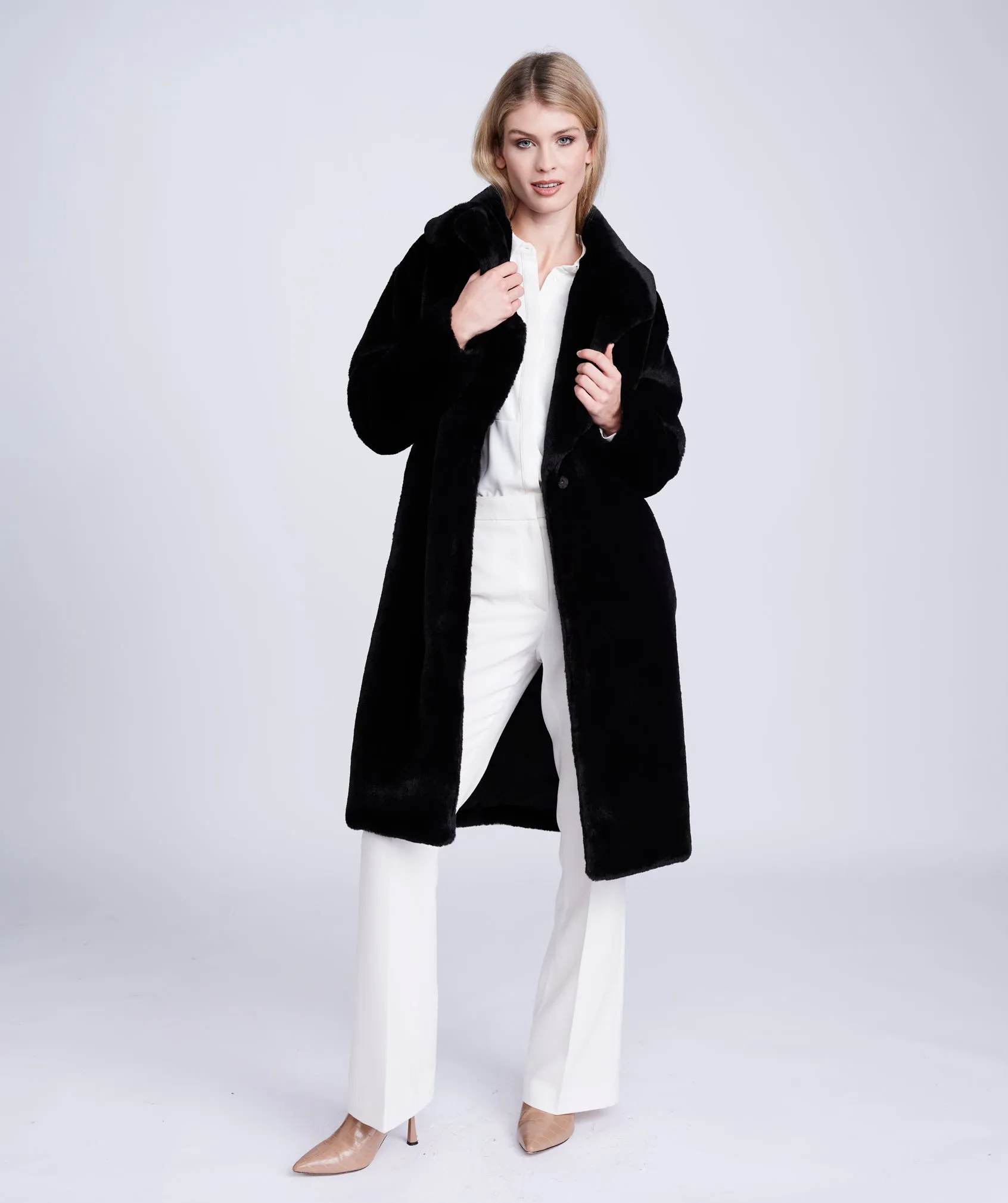 Hepburn Coat  - Black