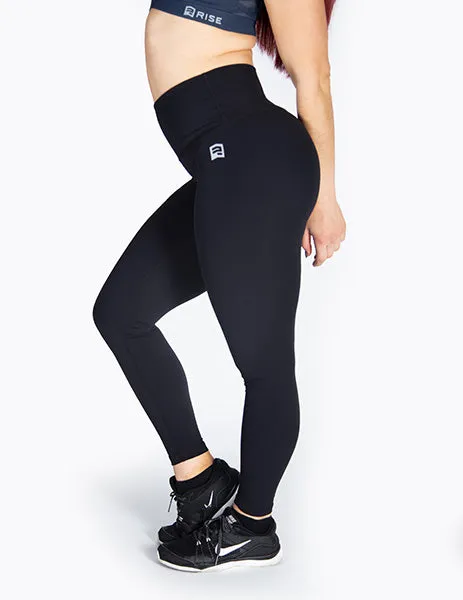 HIGH RISE SUPER SOFT LEGGINGS - BLACK