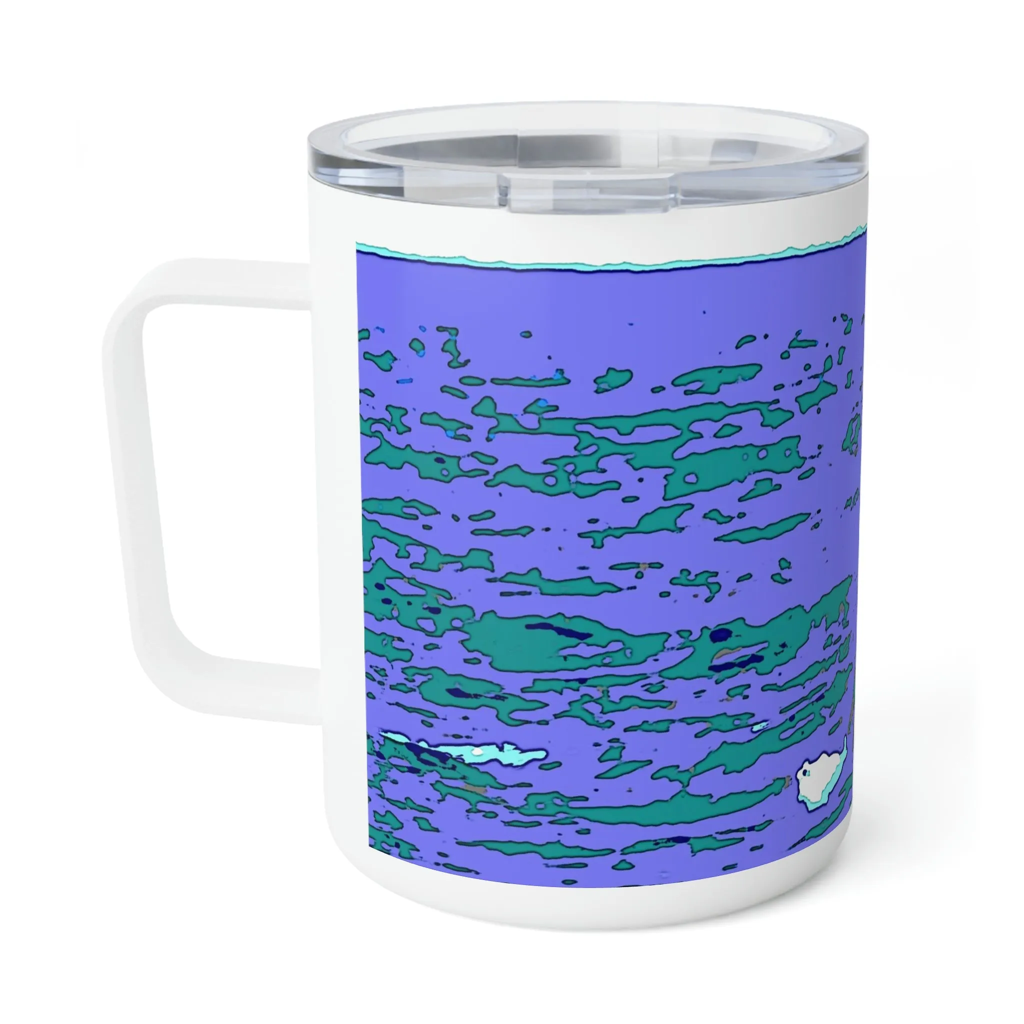 Insulated Coffee Mug, 10oz  ... Baby Humpback Breaching ... Maui, HI: April 2022 ... "Family Archives: KPH" ... Original Works ...