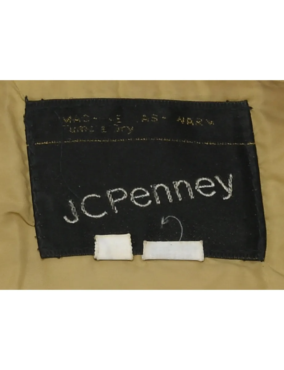 JC Penney Flight Jacket - L