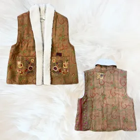 Kantha Teddy Gilet S/M 3