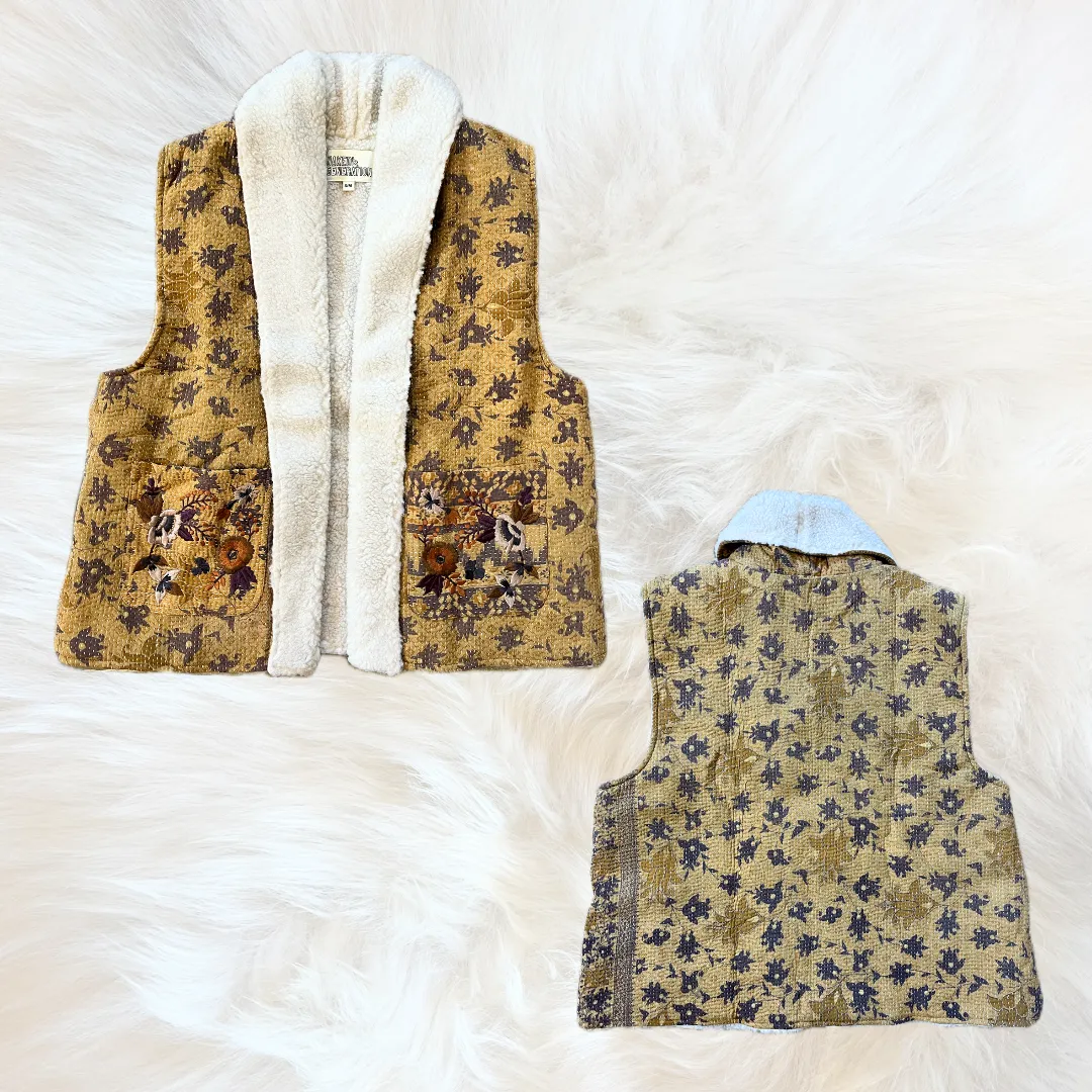 Kantha Teddy Gilet S/M 9