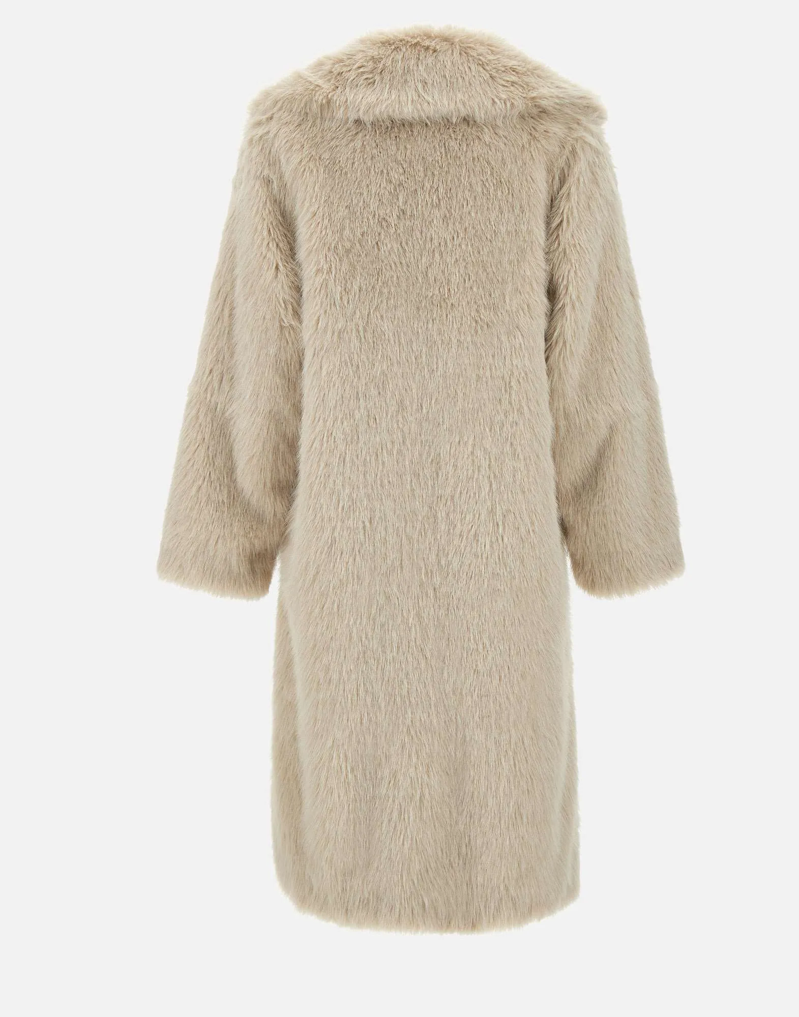 Kasha Eco-Fur Sand Coat