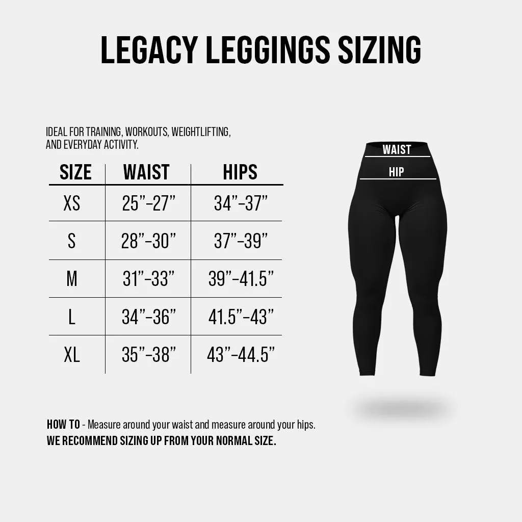 Legacy Leggings - Pale Blue