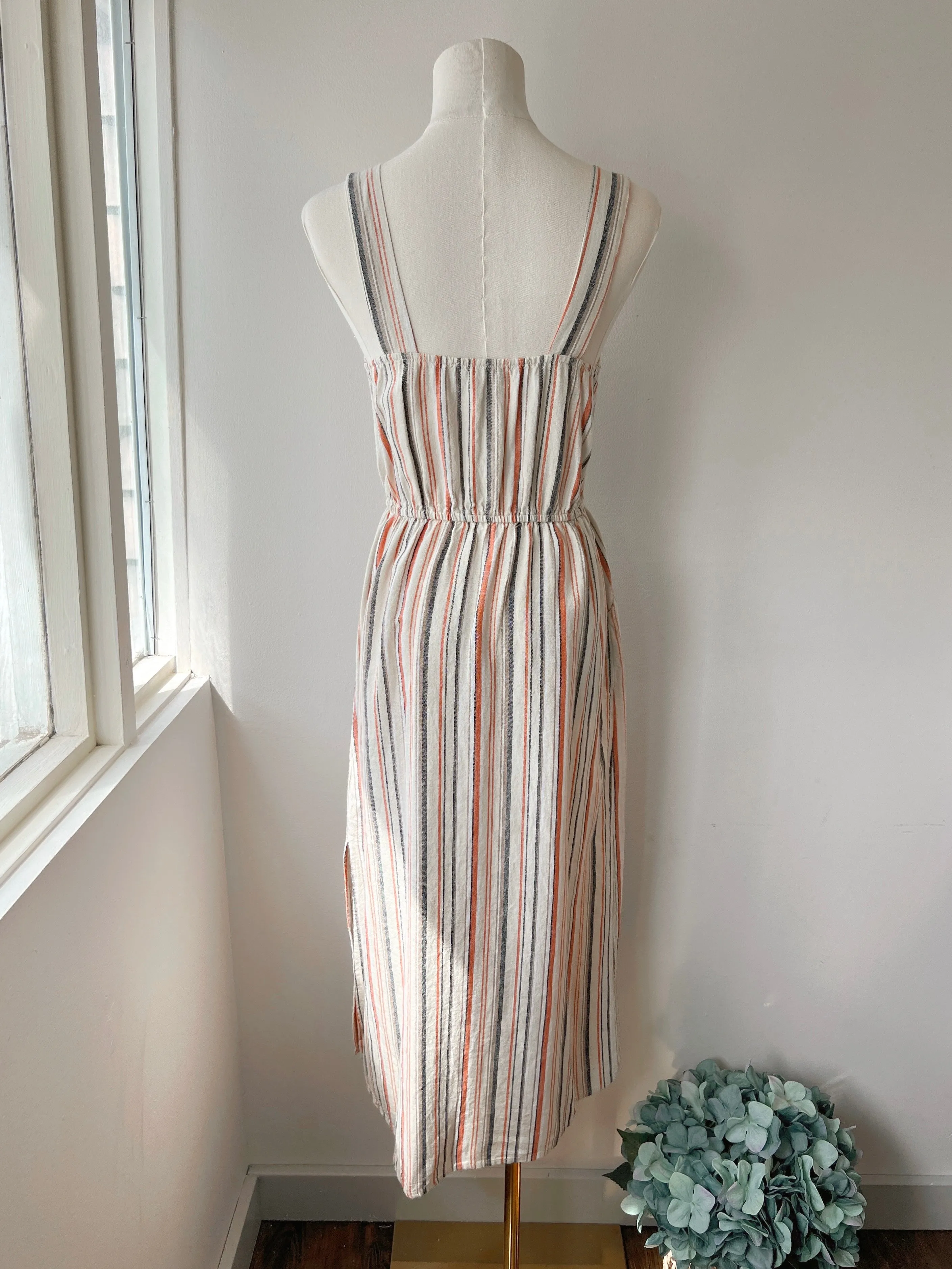 Linen Stripe Dress (FINAL SALE)