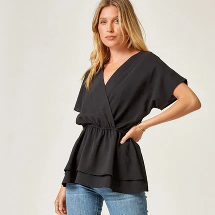 Lovely Dolman Sleeve Blouse