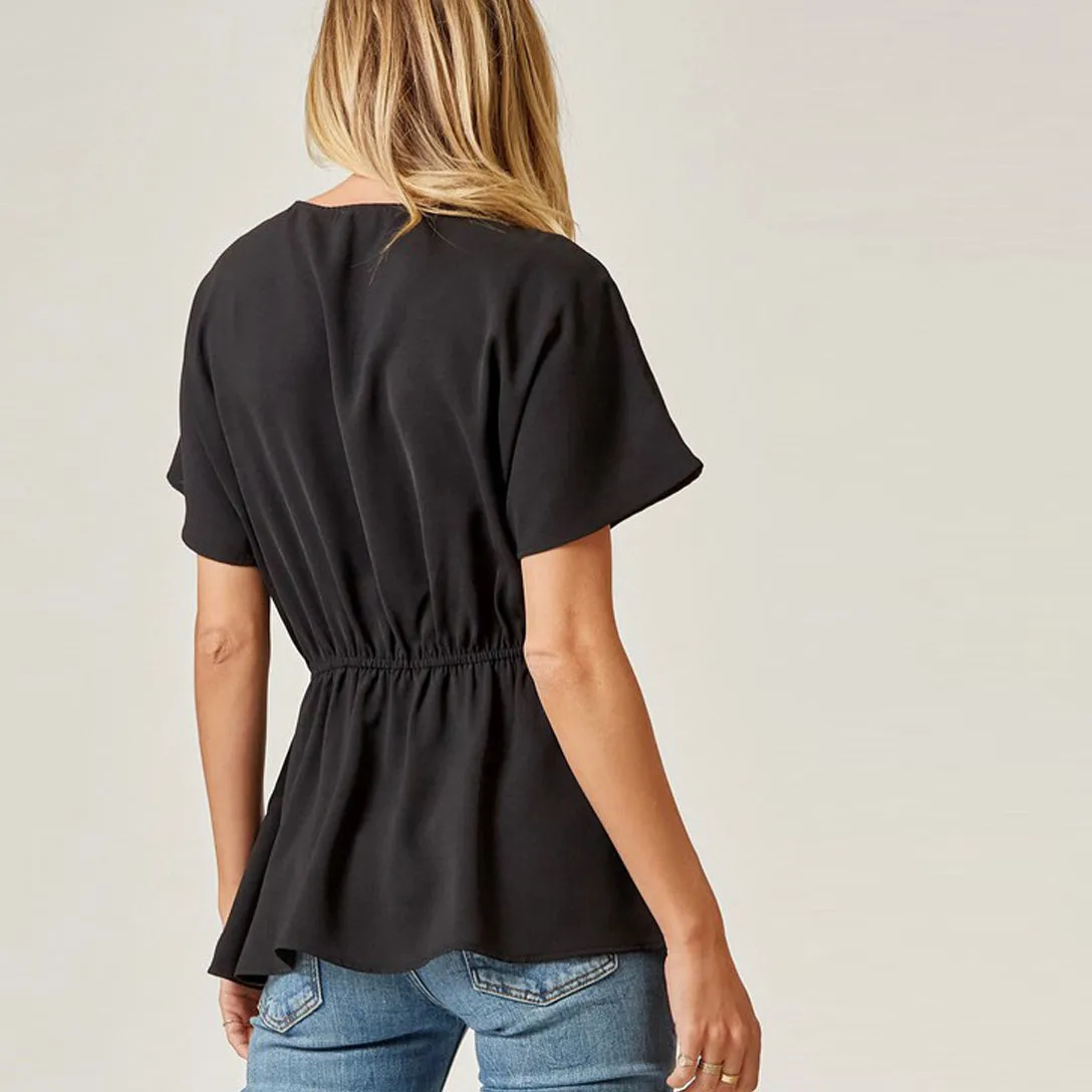 Lovely Dolman Sleeve Blouse