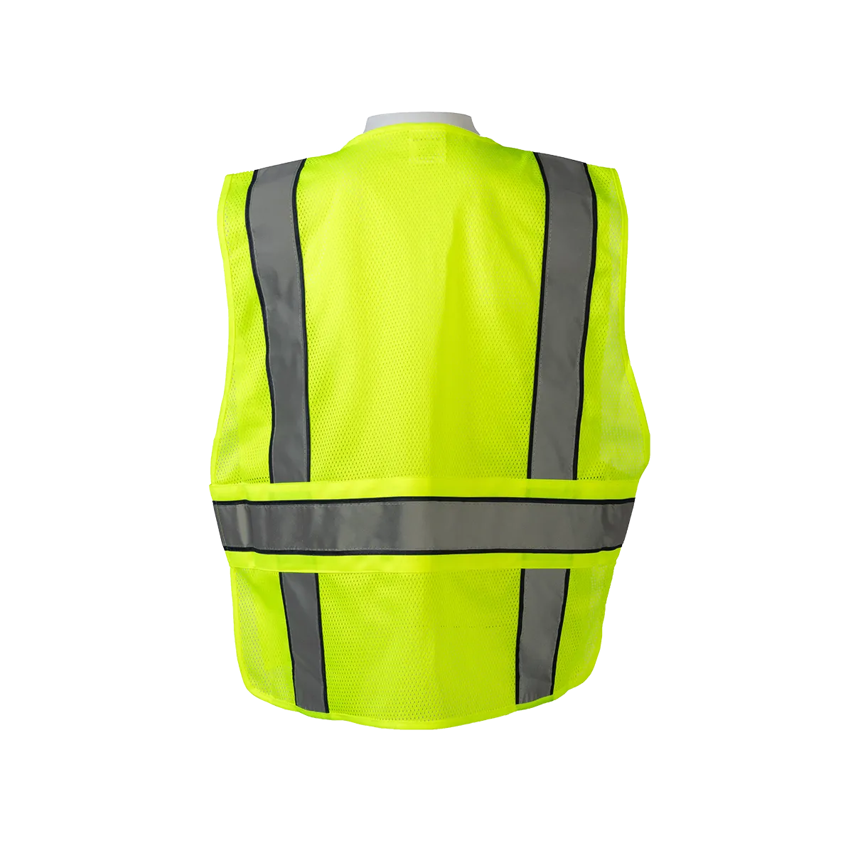 LV2-BPSV ANSI Class 2 Lime/Navy Two Tone Expandable Breakaway Public Safety Vest