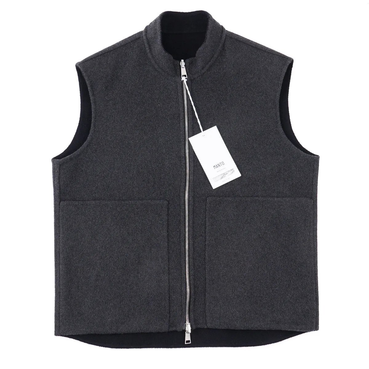 Manto Reversible Pure Cashmere Vest