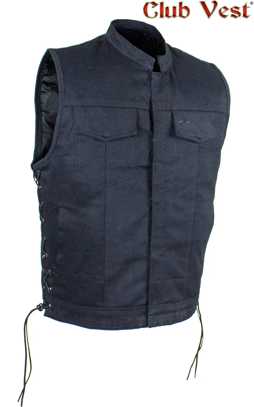 Men's Denim Gun Pocket Vest by Club Vest