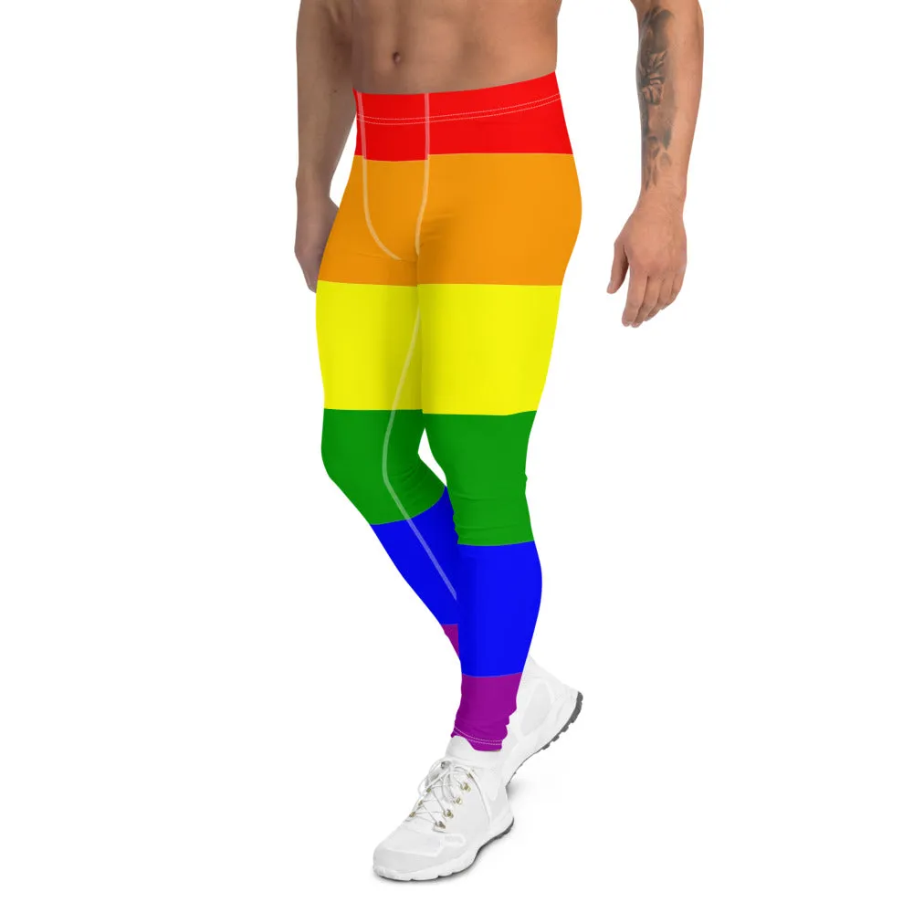 Men's Leggings Rainbow