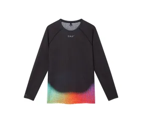 Men's Race Base Layer | Black Rainbow Dot