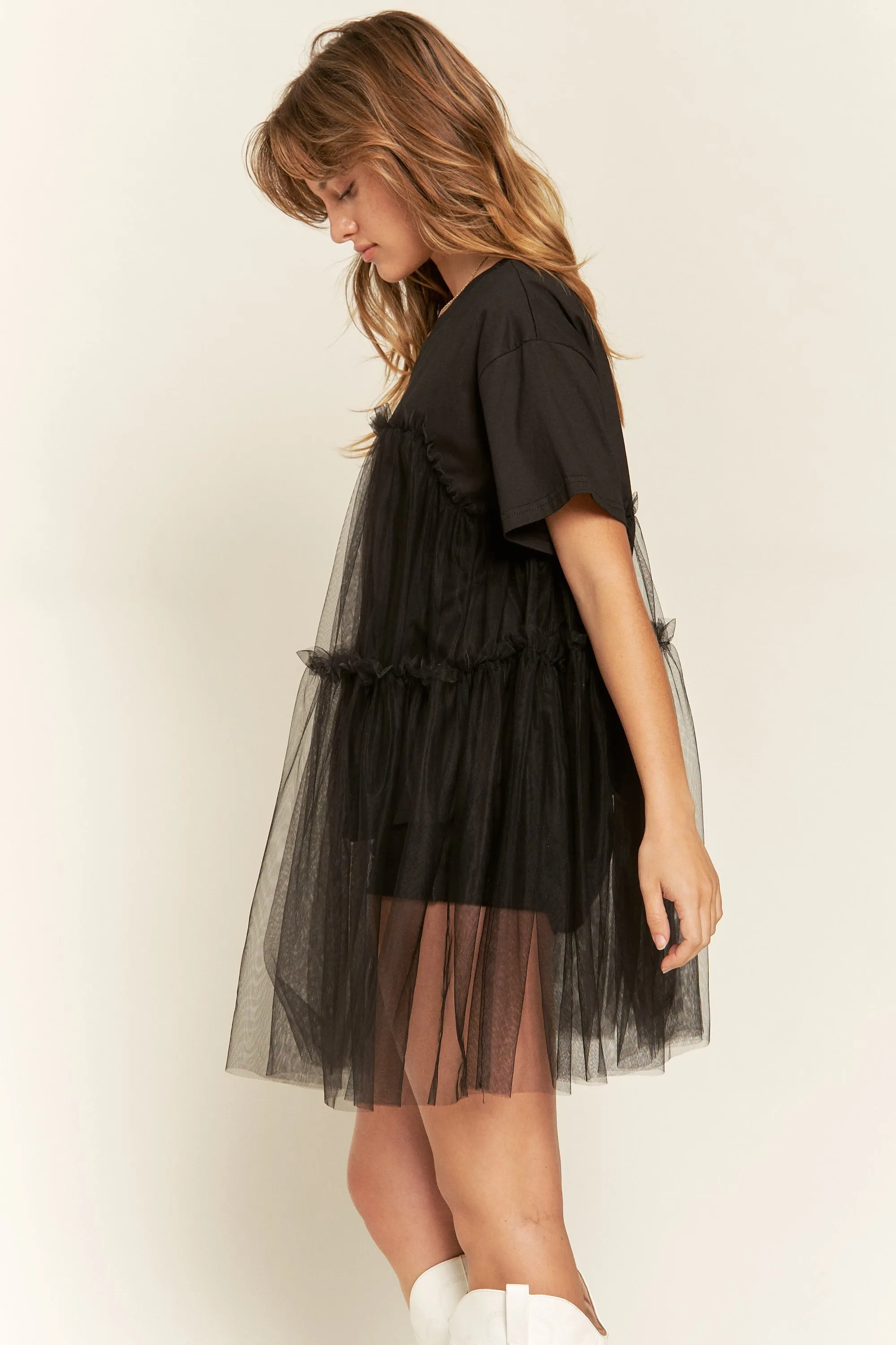 Mesh Tulle TShirt